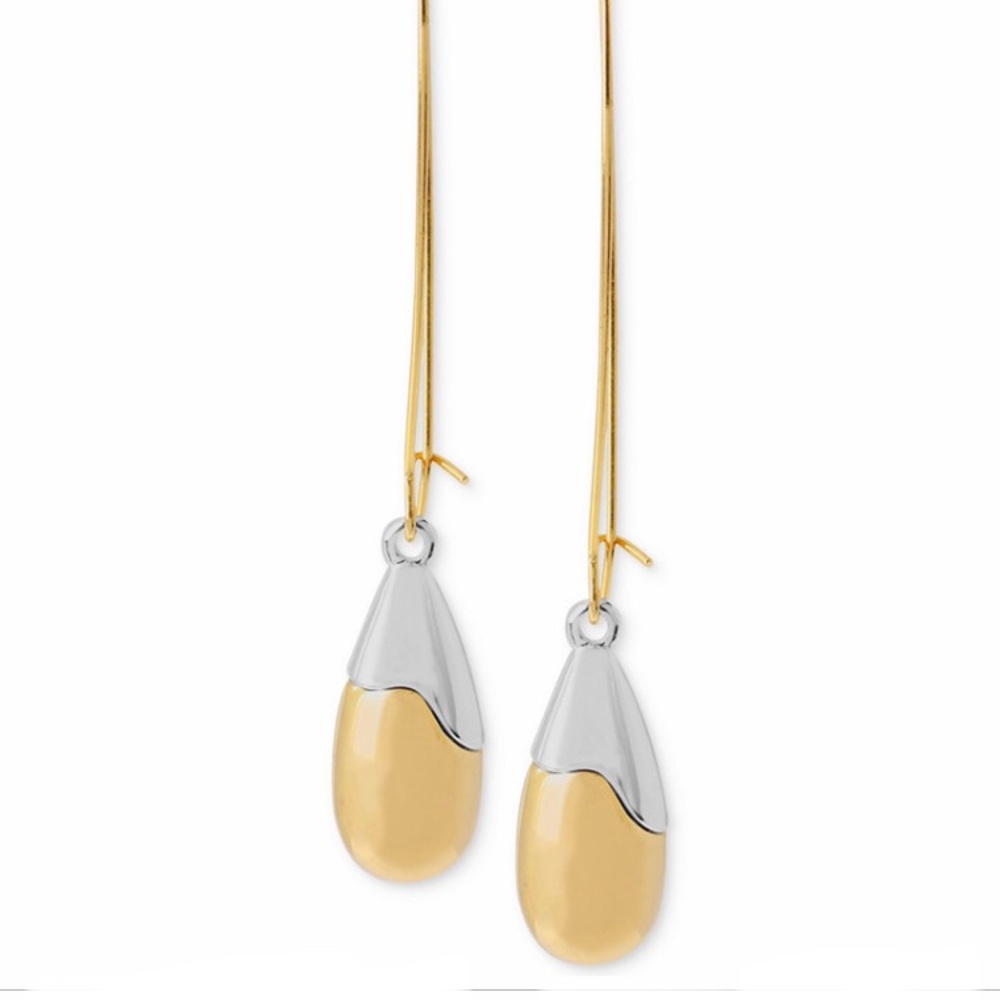 🎁🆕Gift Wrap! Robert Lee Morris Two-Tone Earrings